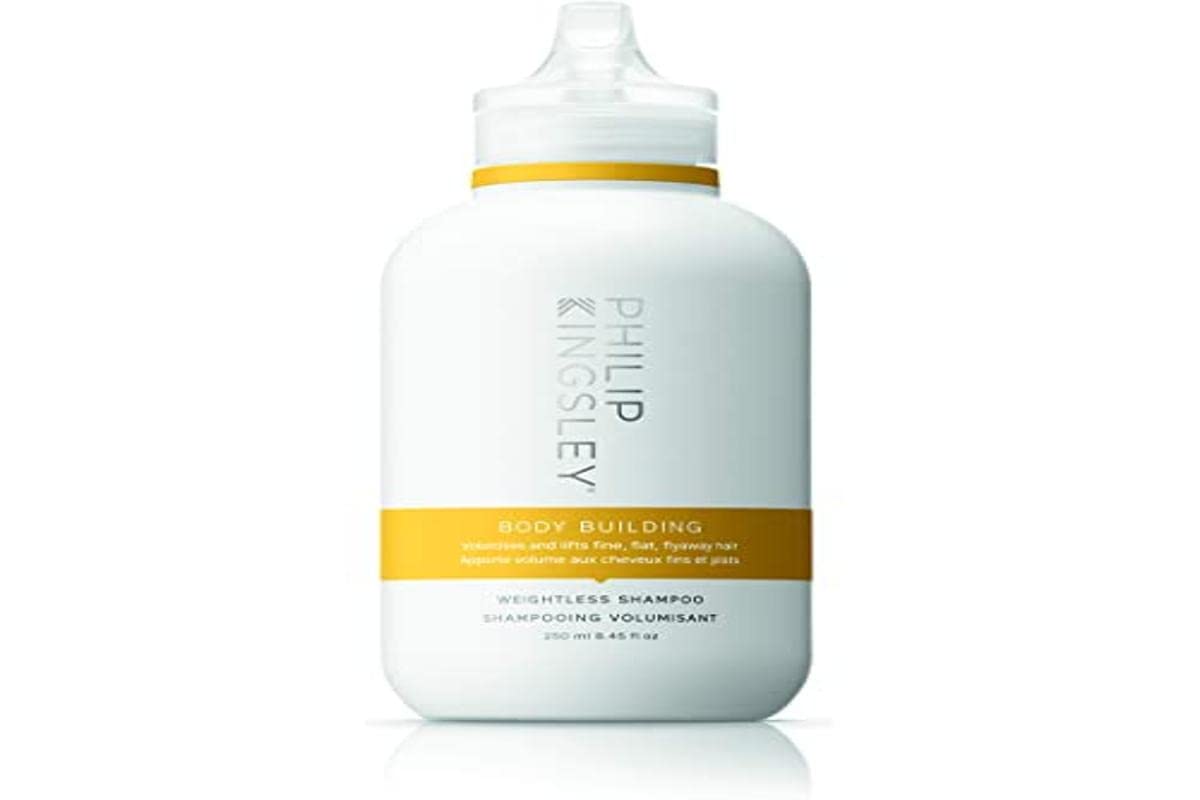 Philip Kingsley | Body Building Weightless Shampoo | Volumising Shampoo for Fine, Limp, Flat, Flyaway Hair | Hydrates, Thickens, Lifts and Adds Volume and Shine | 250ml — image 1