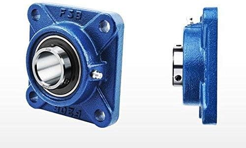 2RS Pillow Block Bearing, UCF 205 / SF25 25mm bore, Cast Iron Flange, Ball Bearing Unit, Green or Blue, HARDWARE_BEARING - Image 5