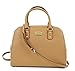 Michael Kors Saffiano Leather Large Satchel Handbag (Acorn)