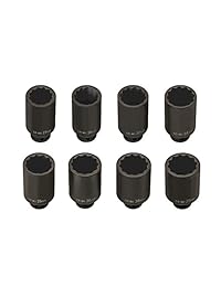 oemtools 27321 8 piezas Eje Nut Socket Set   12 Pt.