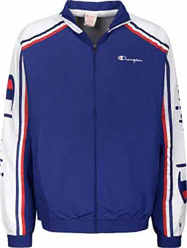 tuta champion blu e bianca