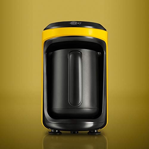 Karaca - Hatir Hup Cafetera turca, color amarillo, para 5 personas, 535 W,  cafetera automática, cafetera eléctrica… - La Cafetera