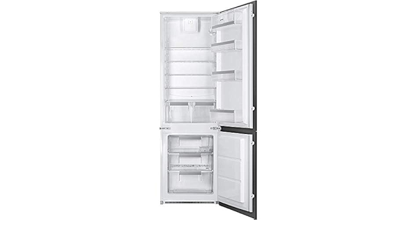 Smeg C7280FP1 nevera y congelador Integrado Plata 277 L A+ ...