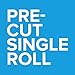 Fitdom Kinesiology Physiotherapy Sports Tape + Bonus Instruction. Therapeutic Taping for Knee, Shoulder, Elbow Boost Recovery & Support in Precut Uncut (Sky Blue Precut, Precut-20 Strips)