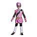 Power Rangers Ninja Steel Deluxe Toddler Costume, Pink, Medium (3T-4T)