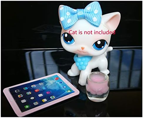 jwrac LPS Accessories Set Laptop Bows Necklace Collar Drink CAT NOT Included