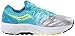 Saucony Women's Hurricane ISO 2 Running Shoe, Blue/Silver/Citron, 9 M US
