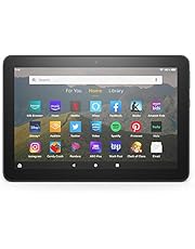 Fire HD 8 tablet, 8" HD display, 32 GB, latest model (2020 release), designed for portable entertainment, Black