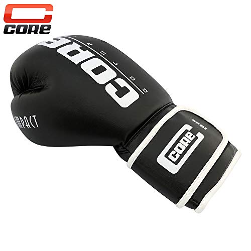 image for Core Boxing Gloves with Free Hand wrap Adult Sparring Training Boxing 