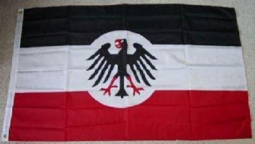 Deutsches Reich with Crest Polyester Flag 3' x 5' by Ruffin Flag Company