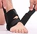 Dsoso Ankle Support Adjustable Velcro Compression Straps Breathable Neoprene One Size Fits Most,Black.Best for Ankle Sprains, Tendon Tears, Plantar Fasciitis and Posterior Tibial Tendon Dysfunction