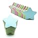 Star Sticky Notes - 1000 Sheets Mixed 4 Color Bulk Sale Sticky Memo Post Memo Note Tape Self Stick Notes for Office/School/Home