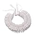GRACEART Renaissance Elizabethan Ruffled Collar Neck Ruffle (B-White)