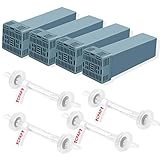 Newest Cartridge Filter Kit Compatible with SoClean 2, Gutupet CPAP Filter Replacement Includes 4 Cartridge Filters and 4 Check Valves, Supplies by Gutupet
