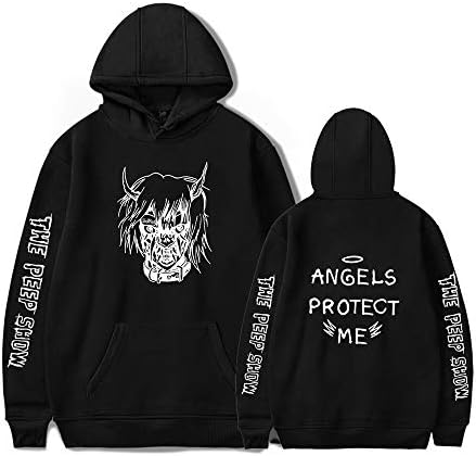 Long Sleeve Rap Hoodie xxtentacion Sweatshirt Lil Peep Hoodie Top Hot Cool Rap Sweatshirt