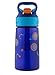 Contigo AUTOSPOUT Straw Striker Kids Water Bottle, 14 oz, Sapphire