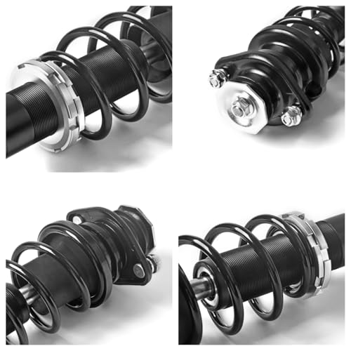 KLV Front Left Right Shocks Shock Absorber Set Monotube Tube Compatible with 1990-2018 Kawasaki Mule UTV 2010 2020 2500 2510 2520 4000 4010 Mule 45023-1005 45023-1006 2 pcs