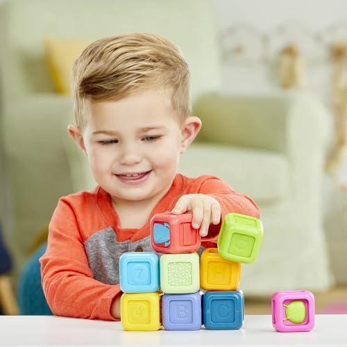 Playskool Critter Building Blocks, Toddler and Baby Toy for Ages 6