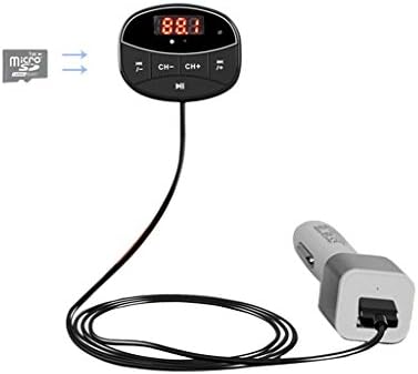 Bluetooth FM Transmitter for Car Wireless, Bluetooth FM Modulator Radio Adapter with Hands-free Calling &amp; USB Charger for iPhone X 8 7 6s 5s se, Samsung Galaxy S8+ s7 s6 edge Note 8 6 5 Android