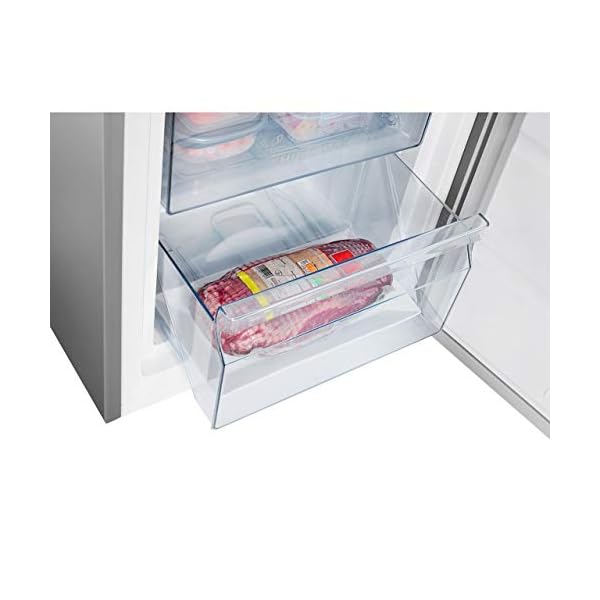 Hisense-FV105D4BC21-82-Litre-Freestanding-Under-Counter-Freezer-A-Energy-Rating-56cm-Wide-Stainless-Steel Hisense FV105D4BC21 82 Litres Freestanding Freezer, 56 × 84.5 × 57.5 cm (W×H×D), Stainless steel, Grey
