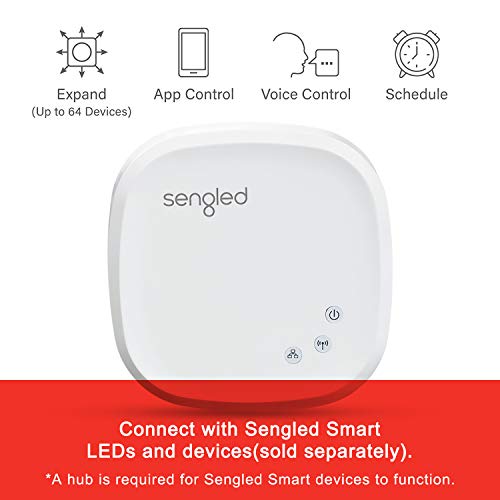 Sengled Z02-hub Hub for Use Smart Products, Compatible with Alexa and Google Assistant, 1 Count (Pack of 1), White - Image 3