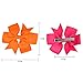 Hair Bows, Coxeer 40Pack Hair Bows for Baby Girl Alligator Clips Grosgrain Ribbon Boutique Hair Accessories for Baby Girls Kids Teens Toddlers Children Newborn
