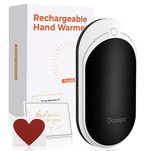 OCOOPA Hand Warmers Rechargeable, 5200mAh Electric USB Hand Warmers