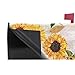 Wamika Watercolor Sunflowers Welcome Magnetic Mailbox Cover Wraps Yellow Flower Small Size 20.8(L) x 18(W) MailWrap for Outside Garden Home Decor