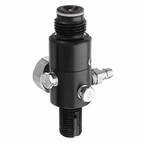 Gurlleu 4500psi High Pressure PCP Paintball Air Tank Regulator & Charging System (800PSI Output)