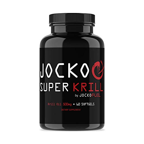 Jocko Super Krill Oil Supplement 1000mg Serving Omega 3 DHA, EPA