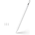 Pencil for Apple Palm Rejection & Tilt Sensitivity, Stylus Pen for iPad A16 11th/10th/9/8/7/6 Generation, iPad Pro M4 13"/11"/12.9", iPad Air M3/M2/5/4/3 Gen, iPad mini A17 Pro 7/6/5 (White)