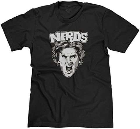 FreshRags Revenge of the Nerds funny Ogre Parody Men's T-shirt SM Black 311