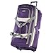 Olympia U.S.A. 33 inch Jumbo Size 8 Pockets Wheeled Rolling Duffel Bag Water Resistant Luggage Lightweight Travel Suitcase with Retractable Handle