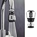 Tiowea New Home Kitchen Bathroom Useful Faucet Bubbler Saving Water Spill 360°Water Spout Filter Replacement Faucet Water Filters