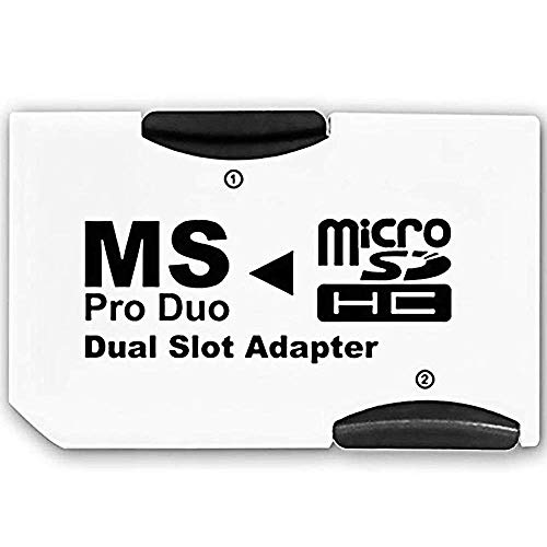 Dual MicroSD MicroSDHC to MS PRO DUO Adapter. Converts Two MicroSD or MicroSDHC Cards To MS PRO DUO Dual MicroSD MicroSDHC to MS PRO DUO Adapter. Converts Two MicroSD or MicroSDHC Cards To MS PRO DUO