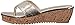 Nine West Women's Croptop Metallic Wedge Pump