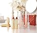 BareMinerals Dazzling Dimensions 4-Piece Lip Collection For Multi-Dimensional Finishes Plus Bag