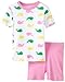 New Jammies Girls' Organic Cotton Pajama Short Set