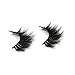 Arison 3D Mink Lashes False Fake Eyelashes Wispy Strips Silk Reusable Handmade Real Long Fur Soft Dramatic Natural Look 1 Pair Package for Women Makeup HF806