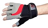 Best Weightlifting Gloves - Bodybuilding, Crossfit, P90x, Workout Gloves for Men & Women - Cross Training Gloves W. Wrist Strap Wrap for Heavy Lifting - 100% No Hassle Replacement Guarantee