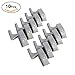 10pcs Universal Cabinet Cupboard Hinge LED Light for Modern Kitchen Home Lamp-Warm White