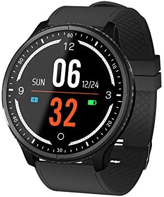 TechCode Sports Tracker Watch, 1.3 Inch HD Screen Activity Fitness Tracker Heart Rate Monitor Wristband Waterproof IP68 Smartwatch with Step Counter Sleep Monitor Pedometer Band Watch for Running Gym