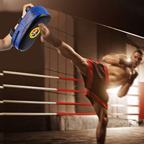 image for Overmont Taekwondo Kick Pad with Curved Punching Surface Karate Kickin