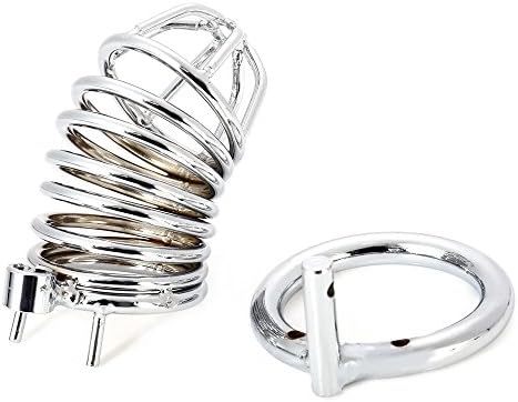 AKLI76S Metal Premium Medical Grade Chasti-ty Device Male Toy - a 50MM Ring