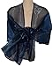 Sheer-Delights Sheer Organza Evening Wrap Shawl for Prom Wedding Bride