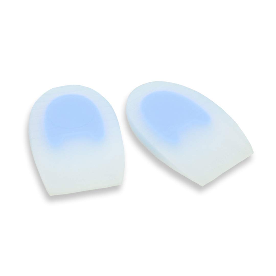 PediGel® - Medically Approved Silicone Gel Heel Wedge Ideal for Heel Pain, Plantar Fasciitis, Achilles Tendonitis & Leg Length Discrepancy - 2 Units Medium Shoe Size UK 6-7 / Depth 10mm