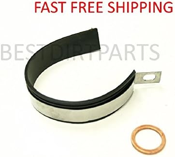 Exhaust Muffler Clamp Honda XR CRF 50 70 110 125 or Similar Pit Dirt Bikes