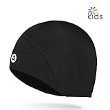 Empirelion Kids Lightweight Helmet Liner Teens Thin Thermal Skull caps Cover Ears Beanie Child Running Hats for Boy & Girl