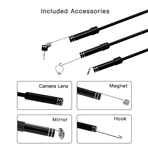Купить WiFi Endoscope, ZOTO Wireless Borescope Semirigid Inspection
