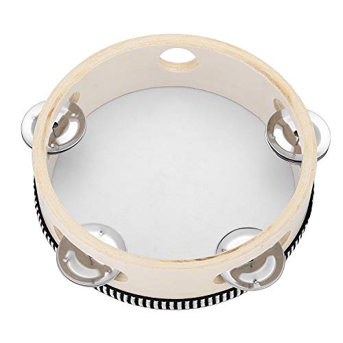 1 Tambourine+Jingles+Percussion+Educational+Instrument